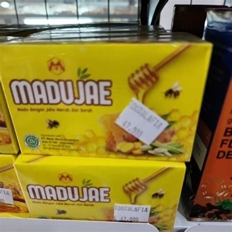 Jual Madujae / Madu dengan Jahe Merah dan Sereh 10 Sachet | Shopee Indonesia