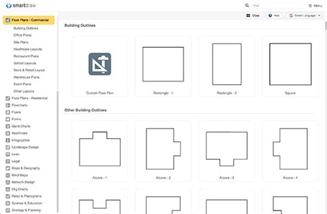 Floor Plan Templates - Draw Floor Plans Easily with Templates