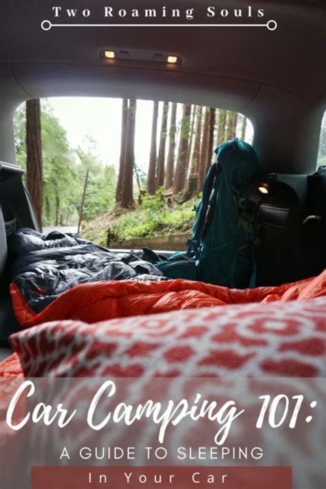 Car Camping 101: A Guide to Sleeping In Your Car - tworoamingsouls