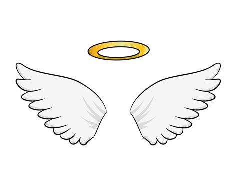 Angel Wings and Halo 16461694 PNG