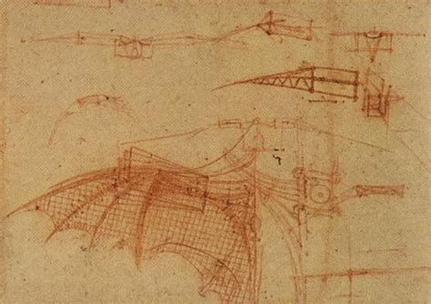 Design for a Flying Machine, c.1505 - Leonardo da Vinci - WikiArt.org