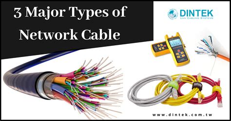 3 Major Types of Network Cable. Before learning about the different… | by DINTEK Electronic ...