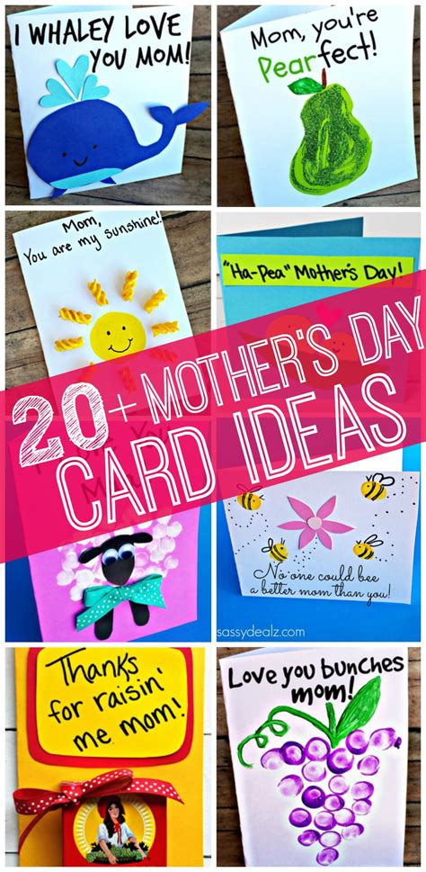 Easy Mother's Day Cards & Crafts for Kids to Make - Crafty Morning