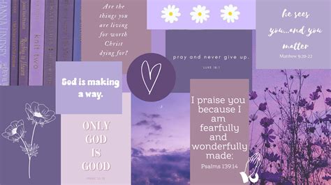 Christian Purple Wallpaper Aesthetic Laptop | Laptop wallpaper quotes, Laptop wallpaper desktop ...