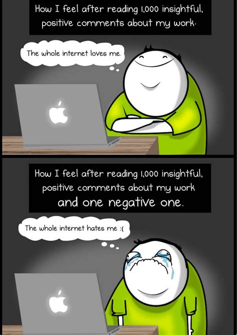 How to deal with negative comments - BrightVibes