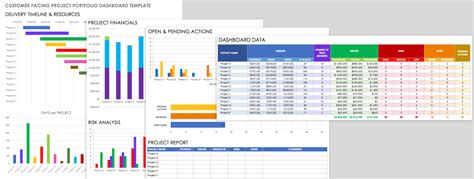 Project Portfolio Status Report Template