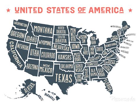 Printable Us Map With State Names - prntbl.concejomunicipaldechinu.gov.co