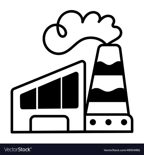 Factory pollution Royalty Free Vector Image - VectorStock