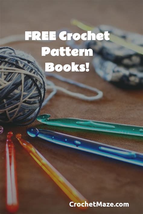 Download these Awesome FREE Crochet Pattern Books!