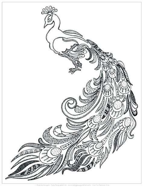 Realistic Peacock Coloring Pages at GetColorings.com | Free printable colorings pages to print ...