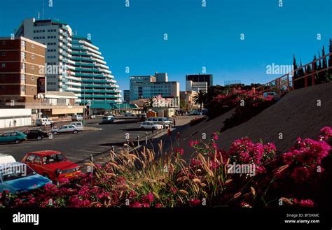 Street scene in downtown Windhoek, the capital of Namibia Stock Photo - Alamy