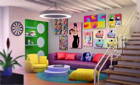 15 Colorful And Fancy Living Room Designs - Top Dreamer