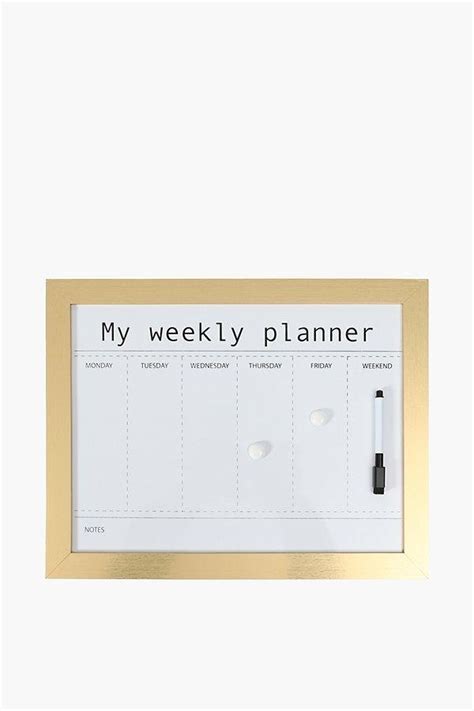 Magnetic Weekly Planner