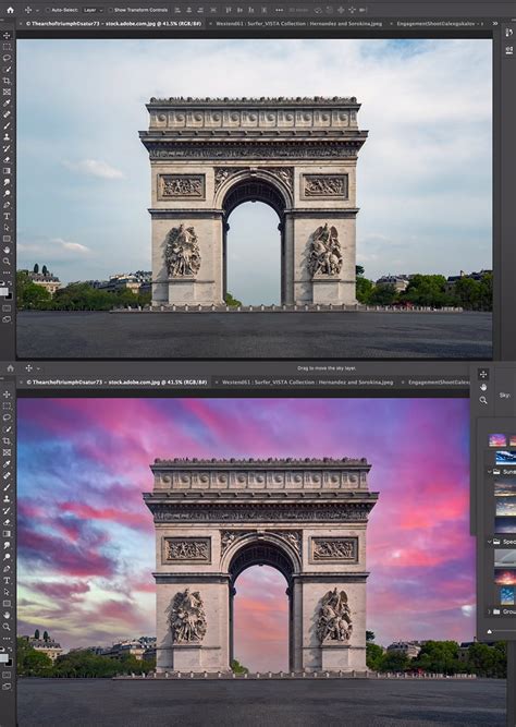 First Look at Adobe Photoshop's New AI-Powered Sky Replacement Function - TechEBlog