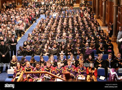 Graduation ceremony at Whitworth Hall, the University of Manchester, England, UK Stock Photo - Alamy