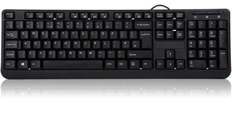 Xenta Black Full Size Keyboard - USB UK Layout | Ebuyer.com