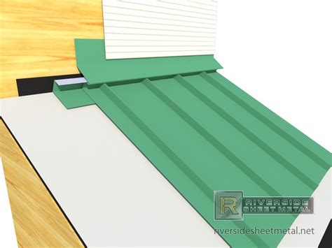 Standing Seam Metal Roof Transition Details