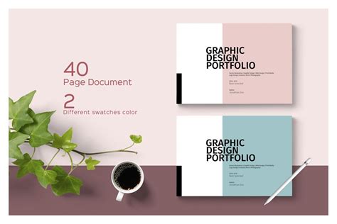 Design Portfolio Template Indesign