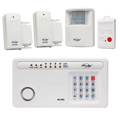 SkyLink Wireless Security System Alarm Kit SC-100 Security System - The Home Depot