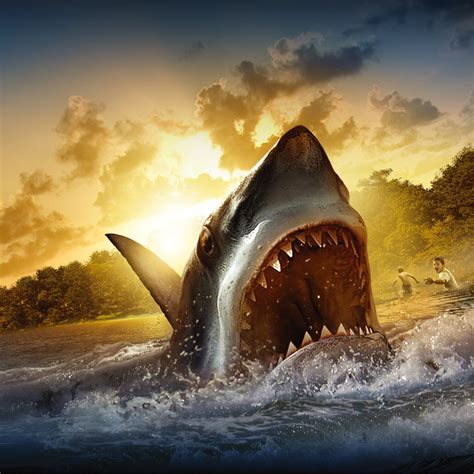 Shark Attack Wallpaper - WallpaperSafari