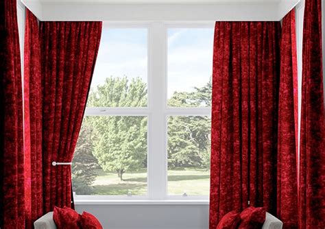 Red And White Living Room Curtains | Cabinets Matttroy