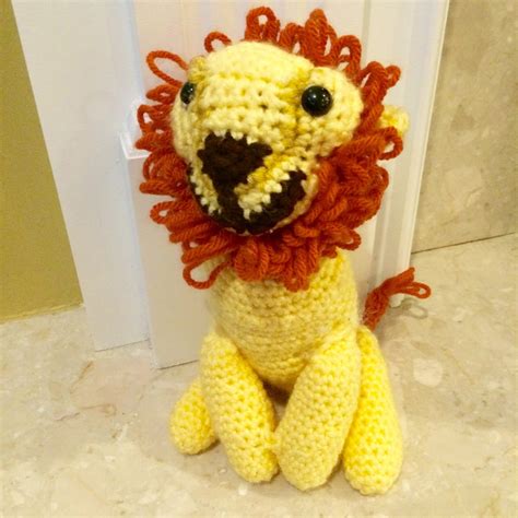 Amigurumi Lion Plushie Stuffed Animal All Proceeds DONATED