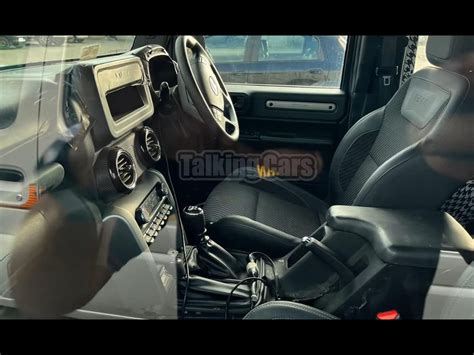 Mahindra Thar 5-door interior and features revealed » MotorOctane