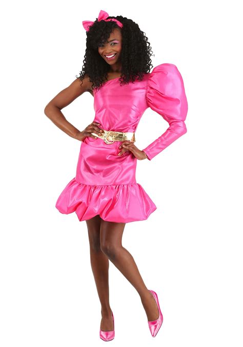 80s Pink Pop Star Women's Costume | 1980s Costumes