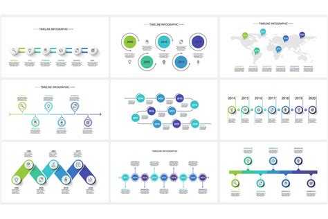 Timeline Animated Infographics – MasterBundles