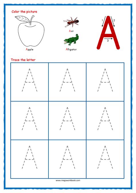 Alphabet Tracing Printables | AlphabetWorksheetsFree.com