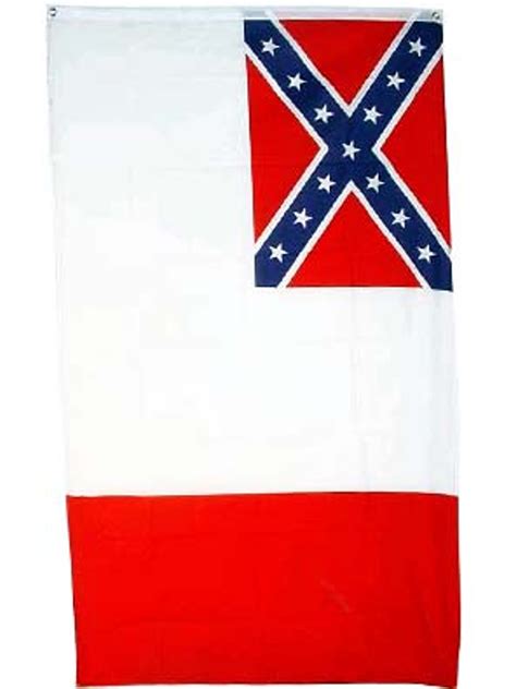 3x5 Confederate National Flag