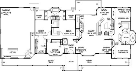 Unique 5 Bedroom Ranch Style House Plans - New Home Plans Design