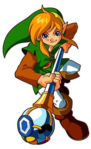 Oracle of Seasons Official Art - Zelda Xtreme