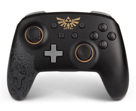 PowerA Enhanced Wireless Controller for Nintendo Switch The Legend of Zelda Hylian Crest