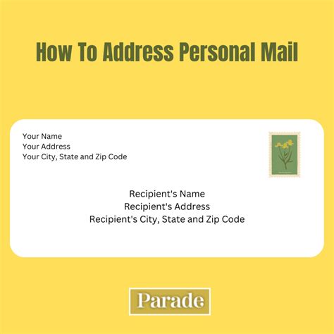 How To Address An Envelope (with Images Filled Out) - Parade