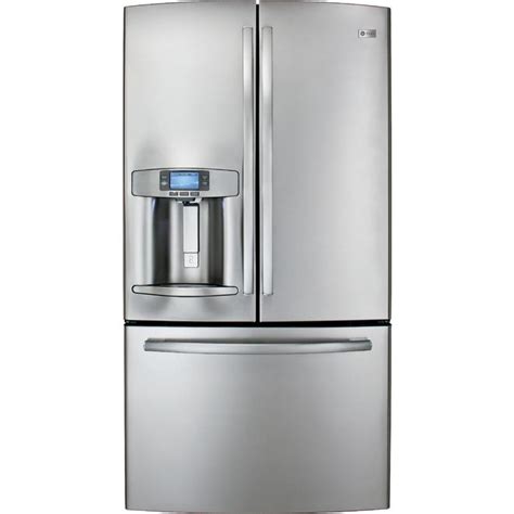 GE Profile - PFE29PSDSS - 28.6 cu. ft. French Door Bottom-Freezer Refrigerator - Stainless Steel ...