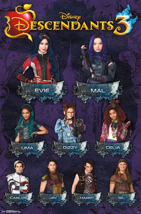 Disney Descendants 3 - Athena Posters