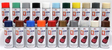 LION Spray Paint / LION Aersol Paint | LION Automotive Car Care Products – SARIA International, Inc.