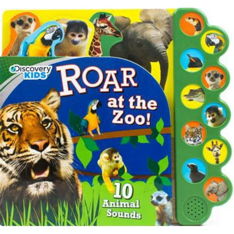 Discovery Kids Roar at the Zoo!: 10 Animal Sounds (Board Book) - Walmart.com - Walmart.com