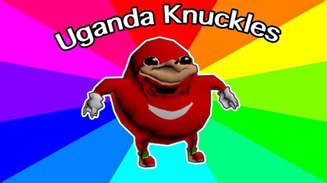 Uganda Knuckles Meme Wallpaper