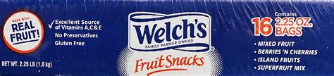 Buy Welch's Fruit Snacks, Bulk Variety Pack with Mixed Fruit, Superfruit Mix, Island Fruits ...