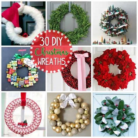 Christmas Wreaths: 30 DIY Christmas wreath ideas you can make