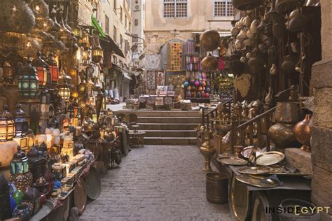 Khan El Khalili Bazaar - Inside-Egypt