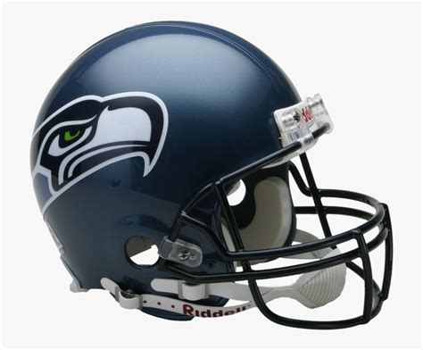 Seattle Seahawks Authentic Full Size Throwback Helmet - Football Helmet, HD Png Download - kindpng