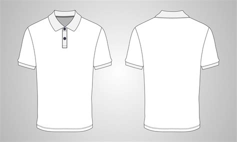 Polo T Shirt Template Vector Art, Icons, and Graphics for Free Download