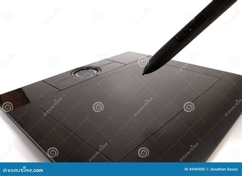 Graphic Tablet for Design and Illustration Stock Photo - Image of navigate, device: 4996900