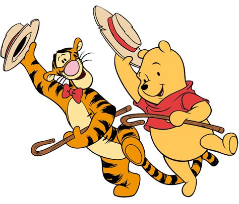 Winnie the Pooh, and Tigger, Dancing | Disegni disney, Disney, Disegni