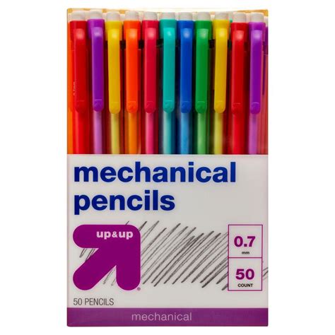 #2 Mechanical Pencil 0.7 mm 8ct - up & up™ | Mechanical pencils, Writing supplies, Mechanic