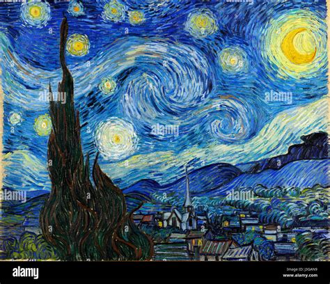 The starry night van gogh hi-res stock photography and images - Alamy