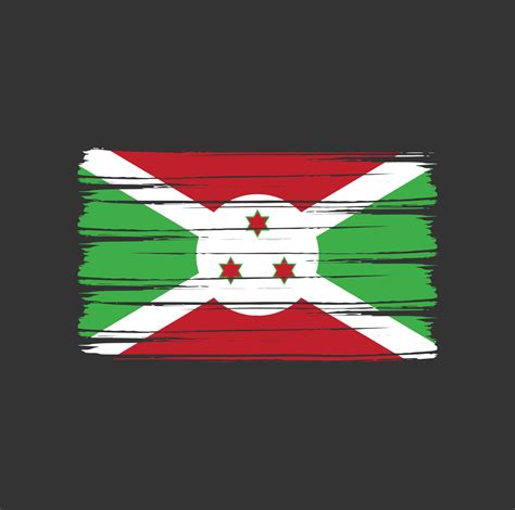 Burundi Flag Brush 6395549 Vector Art at Vecteezy